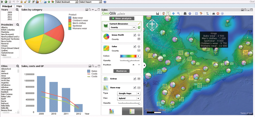 Business Geografic - GEO GIS - GeoQlik V11.6 to be launched